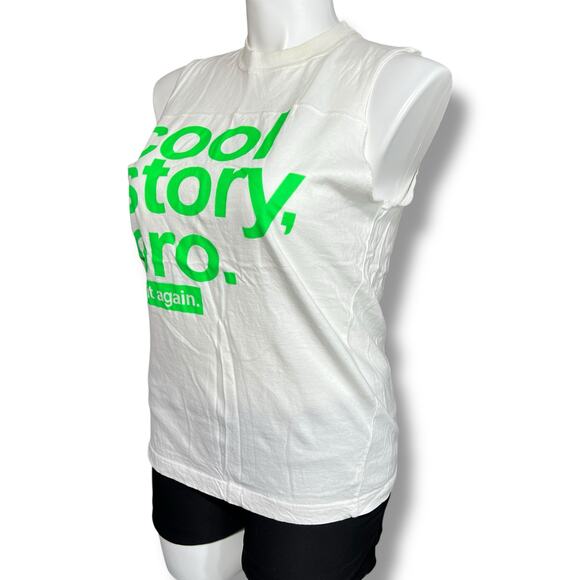 Pacific & Co Unisex Athletic Muscle Shirt Tank Top Cool Story Bro Tell It Again - Picture 6 of 7